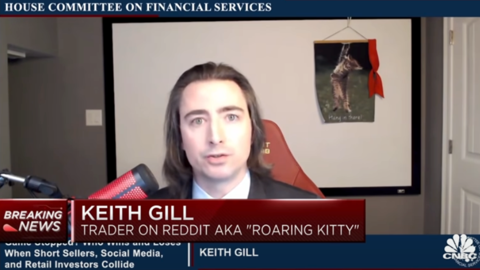 Keith Gill on CNBC